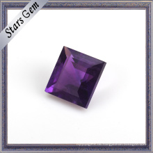 Tiefviolette Brilliant Cut natürliche Amethyst Edelstein Bead